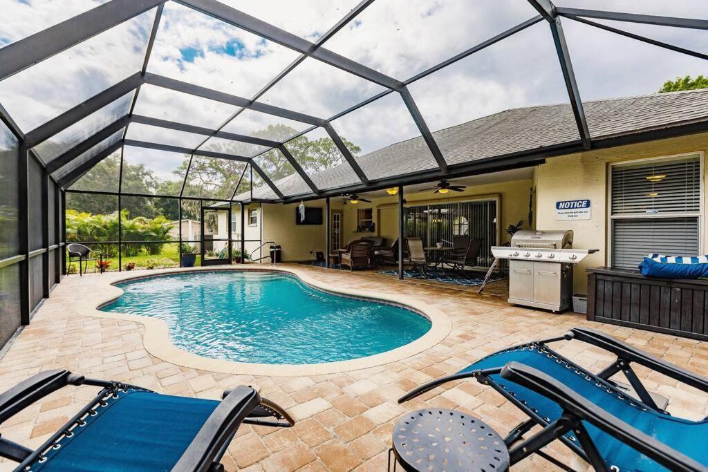 Sunny Oasis Getaway -Heated Pool-Mini Golf-Near Beach Nokomis Eksteriør bilde